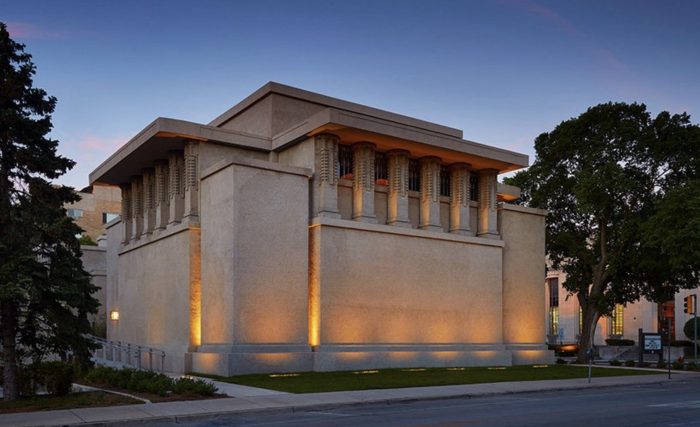 Unity temple by Franklloyd Wright
