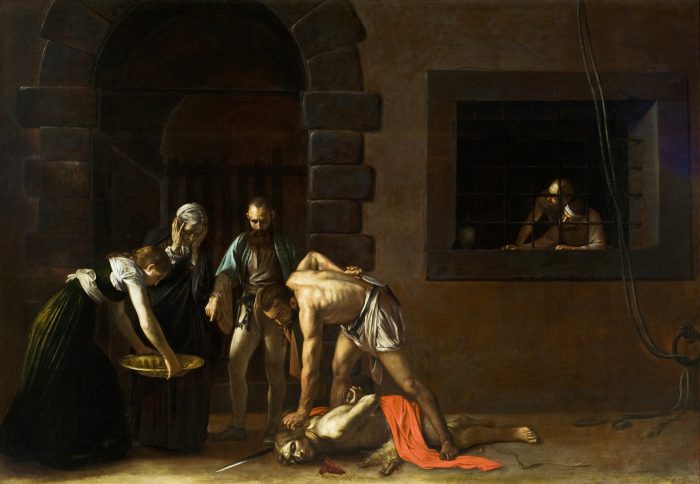 vrasja-e-shen-gjonit-nga-Caravaggio